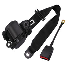 Load image into Gallery viewer, Universal 3-point Car Retrofit Seat Belt With Emergency Locking, Iron Bar Latch, Iron Buckle, Braided Straps