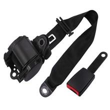 Load image into Gallery viewer, Universal 3-point Car Retrofit Seat Belt With Emergency Locking, Iron Bar Latch, Iron Buckle, Braided Straps