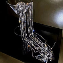 Load image into Gallery viewer, Fringe Flash Diamond Chain Hair Accessories Female Braided Hair Band, Chain Hair Band