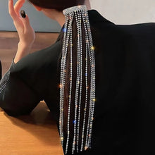 Load image into Gallery viewer, Fringe Flash Diamond Chain Hair Accessories Female Braided Hair Band, Chain Hair Band