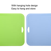 Load image into Gallery viewer, 2pcs Baby Auxiliary Cutting Board Fruit and Vegetable Cutting Plastic Board, 2pcs Pink, 2pcs Blue, 2pcs Green