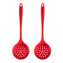 Load image into Gallery viewer, Non-stick High Temperature Resistant Silicone Cookware, Style:Food Clip, Spatula, Soup Spoon, Leak Spoon, Spaghetti Claw, Rice Spoon, Leak Shovel, Scrape, Brush, Food Clip