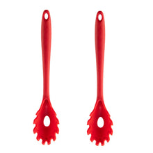 Load image into Gallery viewer, Non-stick High Temperature Resistant Silicone Cookware, Style:Food Clip, Spatula, Soup Spoon, Leak Spoon, Spaghetti Claw, Rice Spoon, Leak Shovel, Scrape, Brush, Food Clip