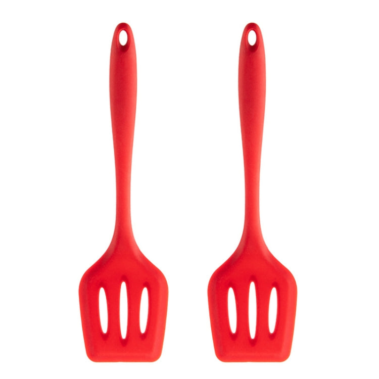 Non-stick High Temperature Resistant Silicone Cookware, Style:Food Clip, Spatula, Soup Spoon, Leak Spoon, Spaghetti Claw, Rice Spoon, Leak Shovel
