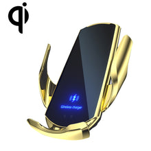 Load image into Gallery viewer, Q3 Infrared Induction Magnetic Car Wireless Charging Phone Bracket with Micro USB + 8 Pin + Type-C / USB-C Magnetic Connector, Q3 Black, Q3 Gold, Q3 Silver, Q3 Blue, Q3 Red