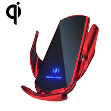 Load image into Gallery viewer, Q3 Infrared Induction Magnetic Car Wireless Charging Phone Bracket with Micro USB + 8 Pin + Type-C / USB-C Magnetic Connector, Q3 Black, Q3 Gold, Q3 Silver, Q3 Blue, Q3 Red