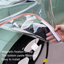 Load image into Gallery viewer, Electric Vehicle Charging Port Magnetic Transparent Rain Cover, Rain Cover Yellow, Rain Cover Blue, Rain Cover Pink, Rain Cover White, Rain Cover Black, Rain Cover Transparent Green