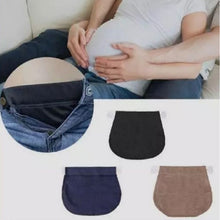 Load image into Gallery viewer, Pregnant Women May Be Adjusted To Change The Waistband Elastic Waistband Extended Buckle, Blue, Black, Khaki