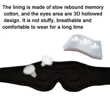 Load image into Gallery viewer, Bluetooth5.0 Sleep Eye Mask 3D Wireless Music Sleep Headphones, 3D02