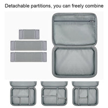 Load image into Gallery viewer, Baona Multifunctional Earphone Data Cable Digital Storage Bag, Spec:, Single-layer (Gray), Single-layer (Black), 2-layer (Gray), 2-layer (Black), Single-Layer Box (Gray), Single-Layer Box (Black), 2-layer Box (Gray), 2-layer Box (Black), XL (Gray)     ...