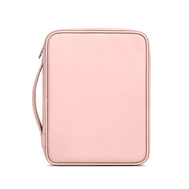 Baona BN-Q015 Leather Waterproof Shock Absorbing Handheld Tablet Bag, 10.9 inches, 12.9 inches