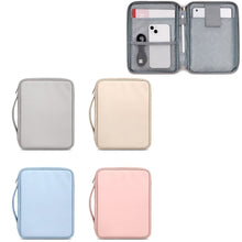 Load image into Gallery viewer, Baona BN-Q015 Leather Waterproof Shock Absorbing Handheld Tablet Bag