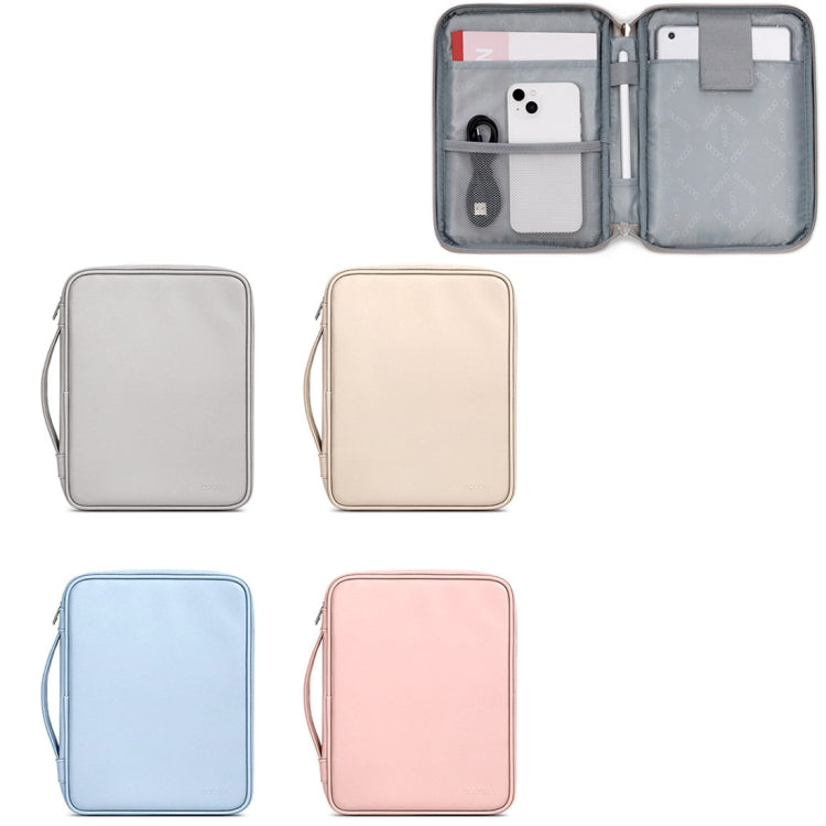 Baona BN-Q015 Leather Waterproof Shock Absorbing Handheld Tablet Bag