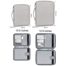 Load image into Gallery viewer, Baona BN-Q015 Leather Waterproof Shock Absorbing Handheld Tablet Bag