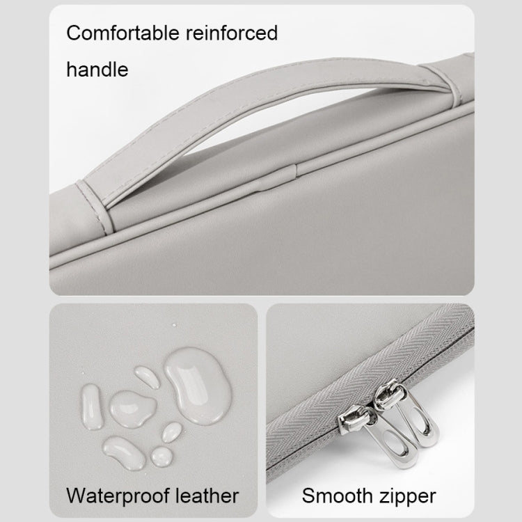 Baona BN-Q015 Leather Waterproof Shock Absorbing Handheld Tablet Bag