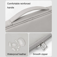Load image into Gallery viewer, Baona BN-Q015 Leather Waterproof Shock Absorbing Handheld Tablet Bag