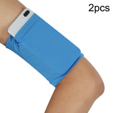 Load image into Gallery viewer, 2pcs Outdoor Fitness Mobile Phone Arm Bag Sports Elastic Armbands