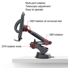 Load image into Gallery viewer, Yesido C111 Double Pole Rotating Telescopic Arm Car Bracket, Double Pole Rotating