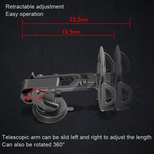 Load image into Gallery viewer, Yesido C111 Double Pole Rotating Telescopic Arm Car Bracket, Double Pole Rotating