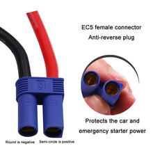 Load image into Gallery viewer, Car Emergency Starter Power Battery Connection Lighter Cable, Large Clip