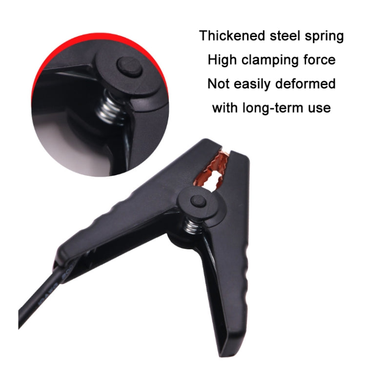 Car Emergency Starter Power Battery Connection Lighter Cable, Large Clip