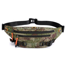 Load image into Gallery viewer, HAOSHUAI 5132 Outdoor Men Waist Bag Sports Running Chest Bag, 5132 Camouflage, 5132 Dark Blue, 5132 Black, 5132 Army Green, 5132 Dark Green