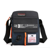 HAOSHUAI 206 Men Crossbody Bag Sports Casual Shoulder Bag