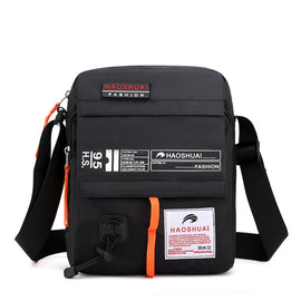 HAOSHUAI 206 Men Crossbody Bag Sports Casual Shoulder Bag