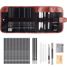 Load image into Gallery viewer, YGSM-30 Sketch Pencil Set Art Sketch Pencil Drawing Tools, Spec:, 21pcs/set, 29pcs/set, 30pcs/set