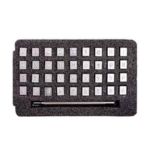 Load image into Gallery viewer, 36 In 1 Leather English Print Punch Digital Seal Craft Leather Carving Tools, Size:, 3.5mm 36 In 1, 6.5mm 36 In 1