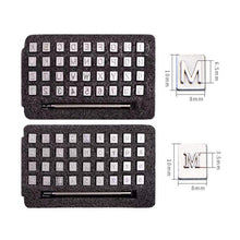 Load image into Gallery viewer, 36 In 1 Leather English Print Punch Digital Seal Craft Leather Carving Tools, Size:, 3.5mm 36 In 1, 6.5mm 36 In 1