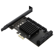 Load image into Gallery viewer, SATA3.0 Rotary Card Computer Desktop Solid State Hard Disk, Style:, PCIE X4 To 5 Ports, PCIE X1 To 8 Ports, PCIE X1 To 10 Ports, PCIE X1 To 16 Ports, PCI-E1 To 4