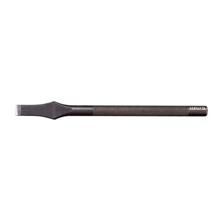 ER018 2pcs Card Position Cut Cowhide Leather Word Cut DIY Tool, Size: 3mm, 3mm, 5mm, 6mm, 8mm, 10mm, 12mm