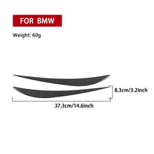 Load image into Gallery viewer, For 2019-2024 BMW 8 Series G14 2pcs /Set Universal Headlight Eyebrow Sticker
