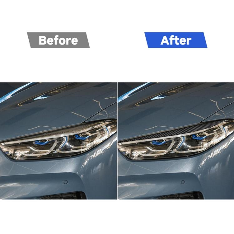 For 2019-2024 BMW 8 Series G14 2pcs /Set Universal Headlight Eyebrow Sticker