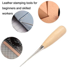 Load image into Gallery viewer, DIY Leather Craft Tool Set Canvas Wire Needle Hand Sewing Leather Tool Set, ER013 29 In 1