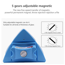 Load image into Gallery viewer, Adjustable Magnetic Window Cleaner Double-Side Glass Wiper Brush, 4-30mm Glass Cleaner