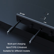 Load image into Gallery viewer, 65W PD Dual Cable Retractable Fast Charging Car USB Charger, 13th-generation