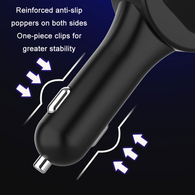 3 In 1 3.1A Dual USB Single Pull Retractable Fast QC3.0 Car Charger, Red, White, Blue, Green, Black