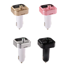 Load image into Gallery viewer, B9 Smart Digital Display Dual USB Bluetooth Car Charger with Hands-free Call Function