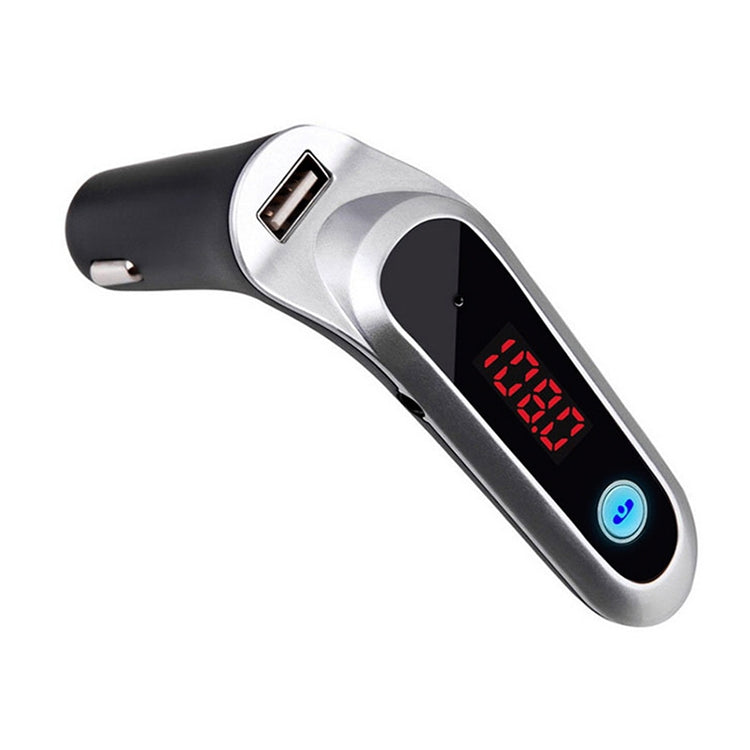 S7 Smart Digital Display Music Player Calling Car Charger, S7 Black, S7 Silver, S7 Gold, S7 Rose Gold