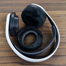 Load image into Gallery viewer, For Sony PS5 Wireless Pulse 3D 2pcs Headphone Replacement Earpads, Velvet, Burlap Gray, Football Network