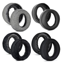 Load image into Gallery viewer, For Sony PS5 Wireless Pulse 3D 2pcs Headphone Replacement Earpads, Velvet, Burlap Gray, Football Network
