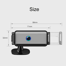 Load image into Gallery viewer, Car Air Outlet Smart Navigation Electric Mobile Phone Holder, 660 Black, 660 Gray, 661 Clamping, 661 Paste