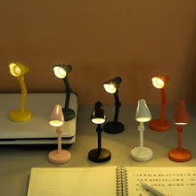 Load image into Gallery viewer, LED Foldable Mini Magnetic Desk Lamp with Clip