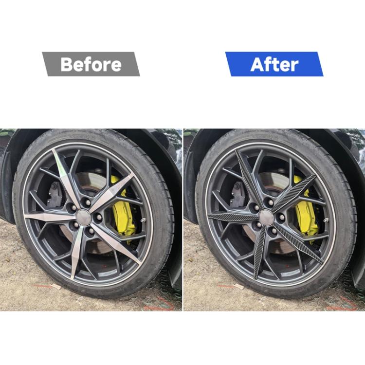 For Chevrolet Corvette C8 20pcs /Set Wheel Trim Stickers