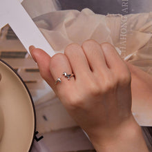Load image into Gallery viewer, Sterling Silver S925 Dachshund Cute Open Ring, SCR894