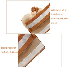 Load image into Gallery viewer, 002 Cute Cartoon Thicked Seat Belt Anti-Strangled Protective Cushion, Length:, 30.5cm (Brown Dog), 30.5cm (Beige Dog), 30.5cm (Gray Cat), 30.5cm (Pink Cat), 30.5cm (Gray Fox), 30.5cm (Bear), 23cm (Brown Dog), 23cm (Beige Dog), 23cm (Gray Cat)          ...