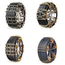 Load image into Gallery viewer, Car Tire Truck SUV Snow Winter Emergency Anti-Skid Chain, Style:, Field Type (Small), Field Type (Large), 4 Chains (Small), 4 Chains (Large), Double Head Rice Type (Small), Double Head Rice Type (Large), Double Head Fields Type (Small)                 ...