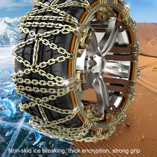 Load image into Gallery viewer, Car Tire Truck SUV Snow Winter Emergency Anti-Skid Chain, Style:, Field Type (Small), Field Type (Large), 4 Chains (Small), 4 Chains (Large), Double Head Rice Type (Small), Double Head Rice Type (Large), Double Head Fields Type (Small)                 ...